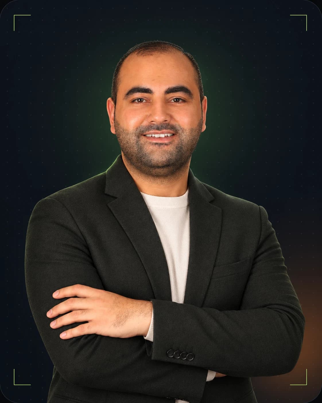 Portrait of Ali Manasra